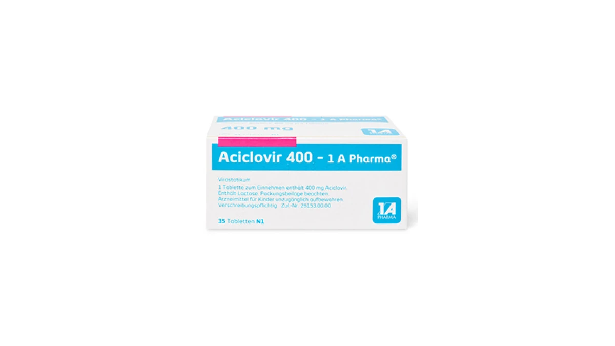 Aciclovir 1 A Pharma verschiedene Darreichungsformen – Originalverpackung