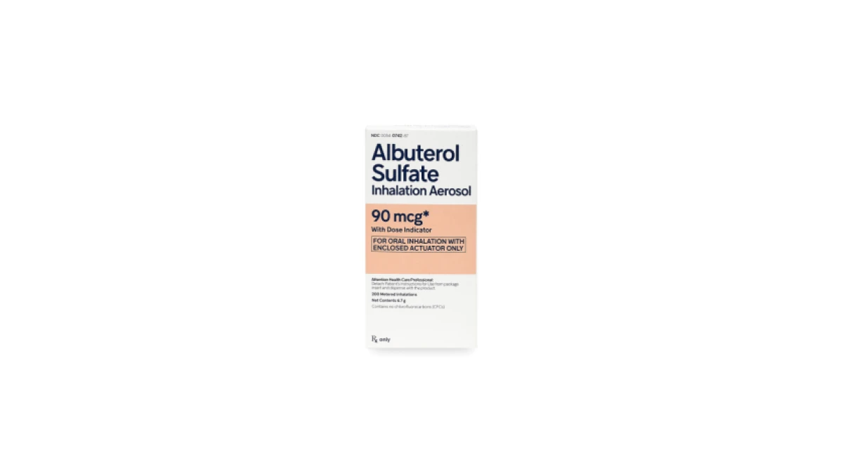 Albuterol Originalverpackung