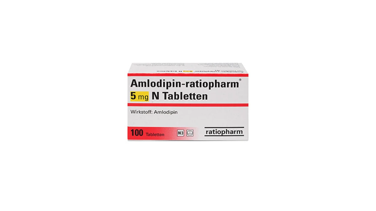 Amlodipin Ratiopharm Originalverpackung