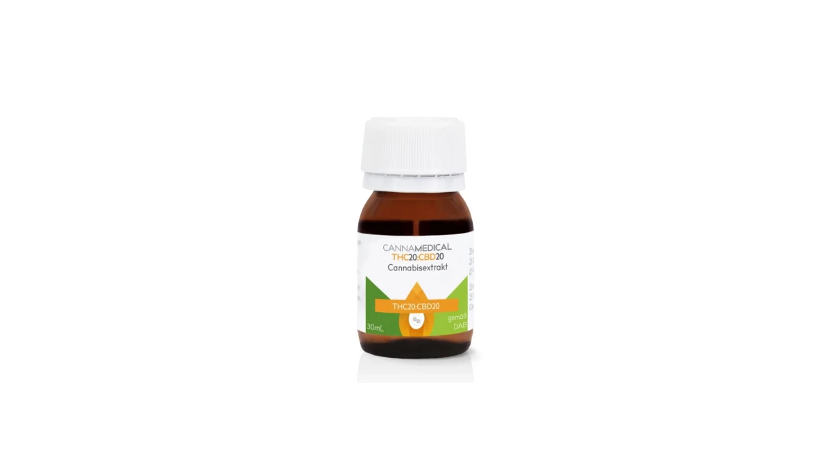 Cannamedical Cannabisextrakt THC20:CBD20 – Medizinisches Cannabis