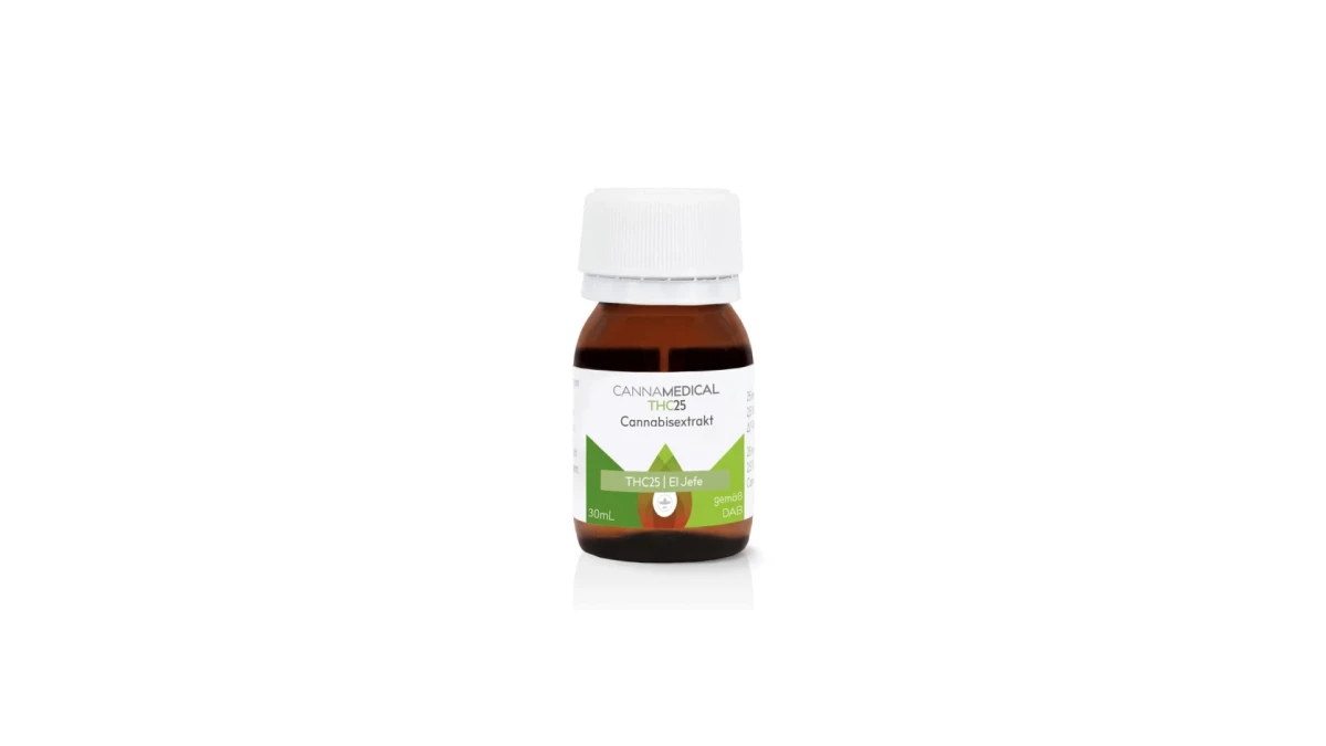 Cannamedical Cannabisextrakt THC25 (El Jefe) – Medizinisches Cannabis
