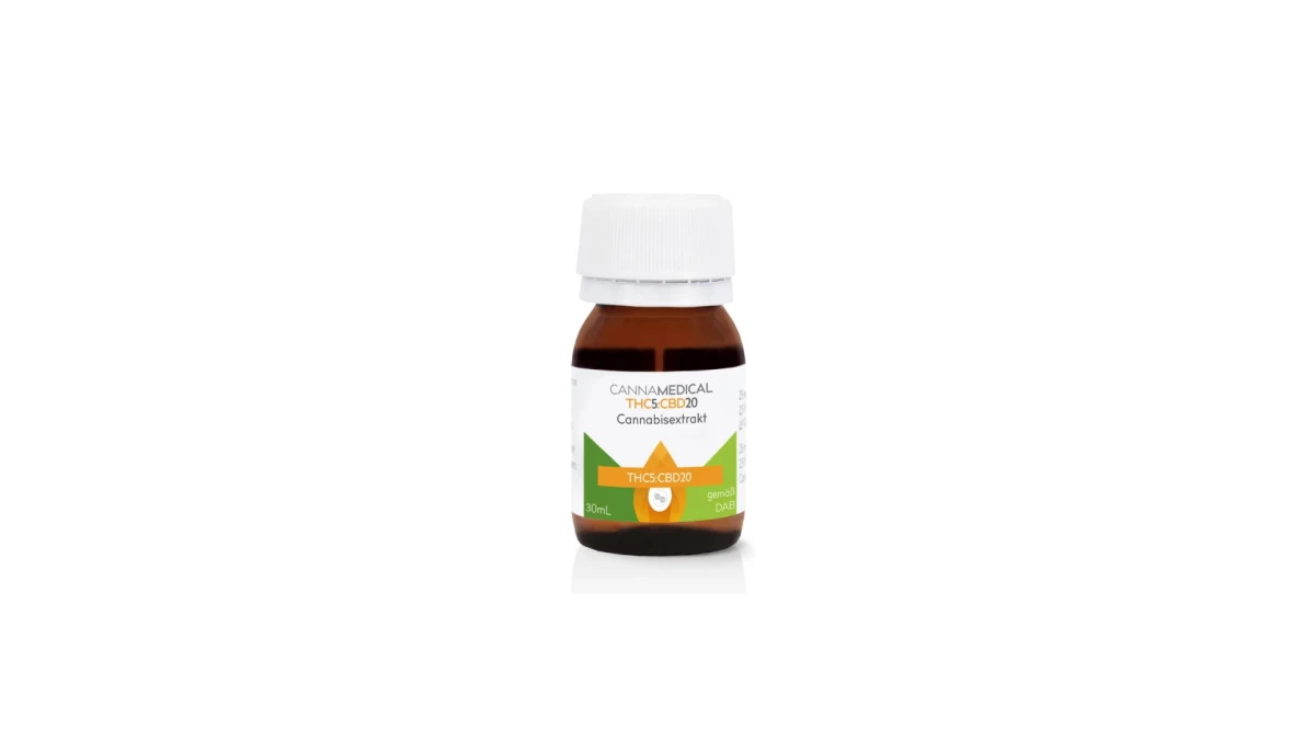 Cannamedical Cannabisextrakt THC5:CBD20 – Medizinisches Cannabis
