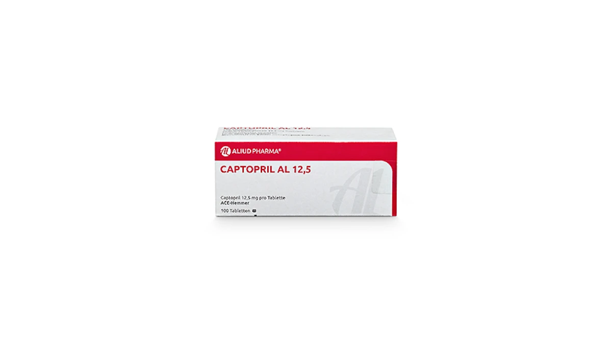 Captopril AL Originalverpackung