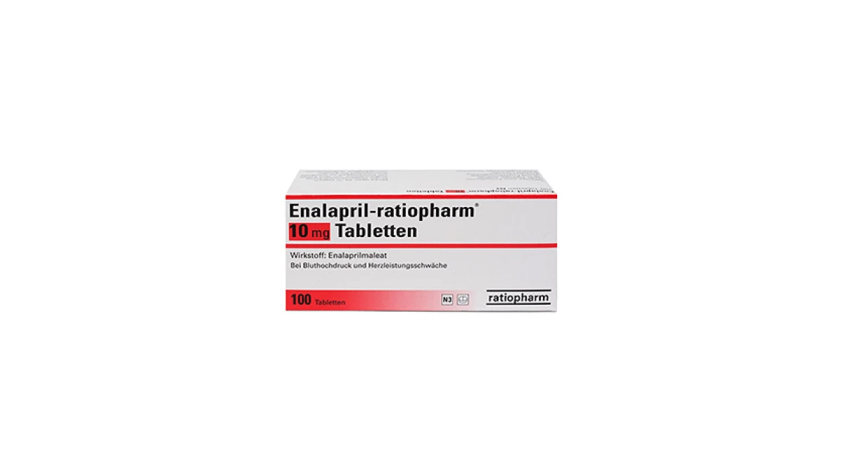 Enalapril  Ratiopharm Originalverpackung