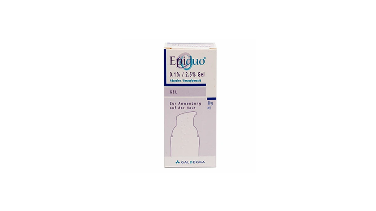 Epiduo® Gel Adapalen/Benzoylperoxid Gel zur äußerlichen Anwendung – Originalverpackung
