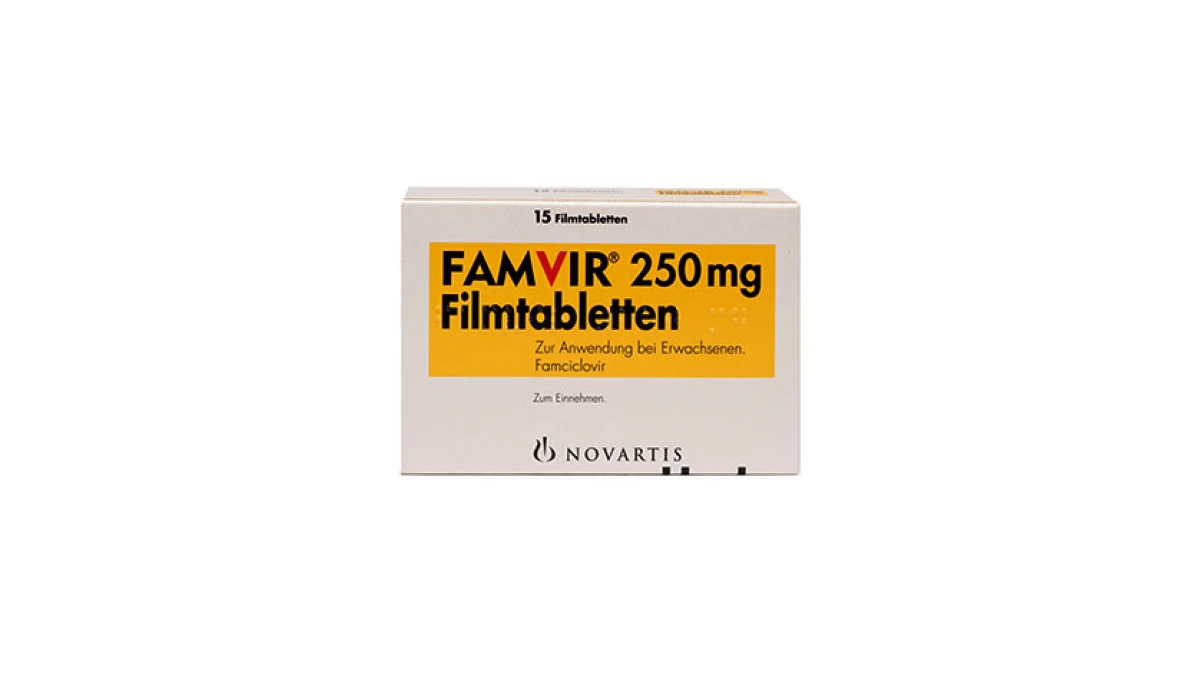 Famvir Novartis Famciclovir – Originalverpackung