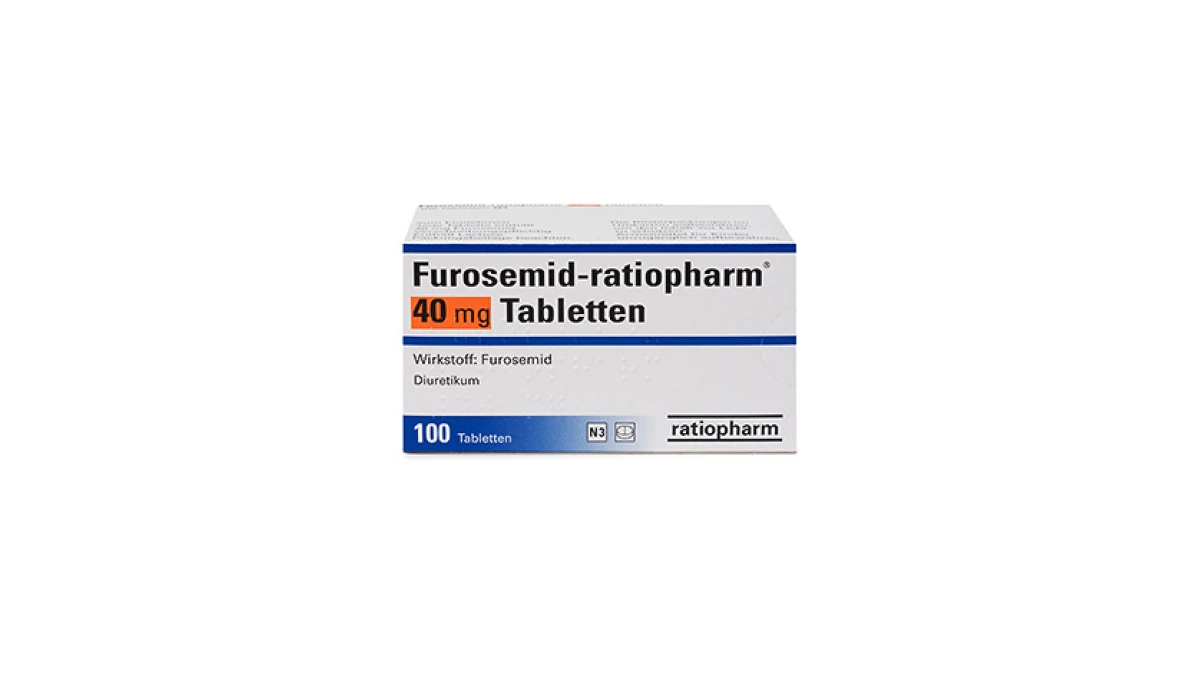 Furosemid Ratiopharm Originalverpackung