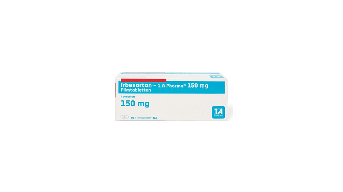 Irbesartan 1A Pharma Originalverpackung