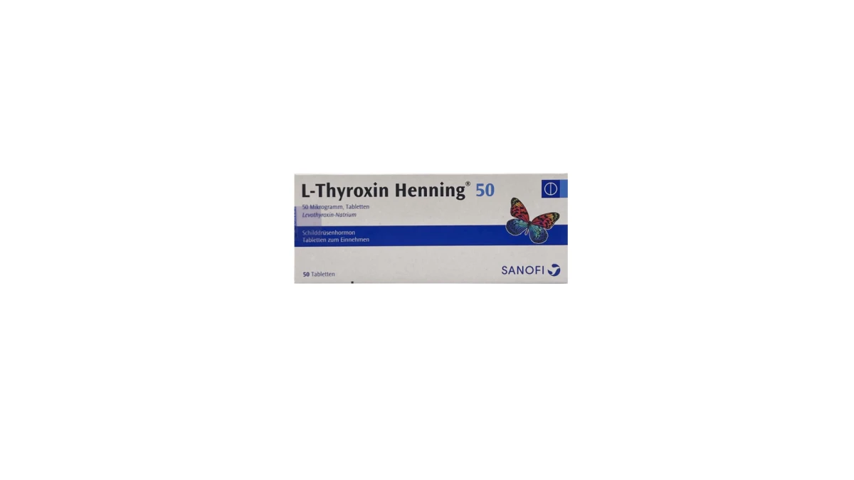 L-Thyroxin Henning Originalverpackung