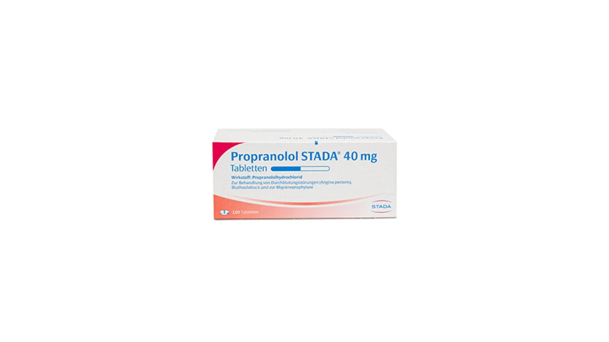 Propranolol Stada Originalverpackung