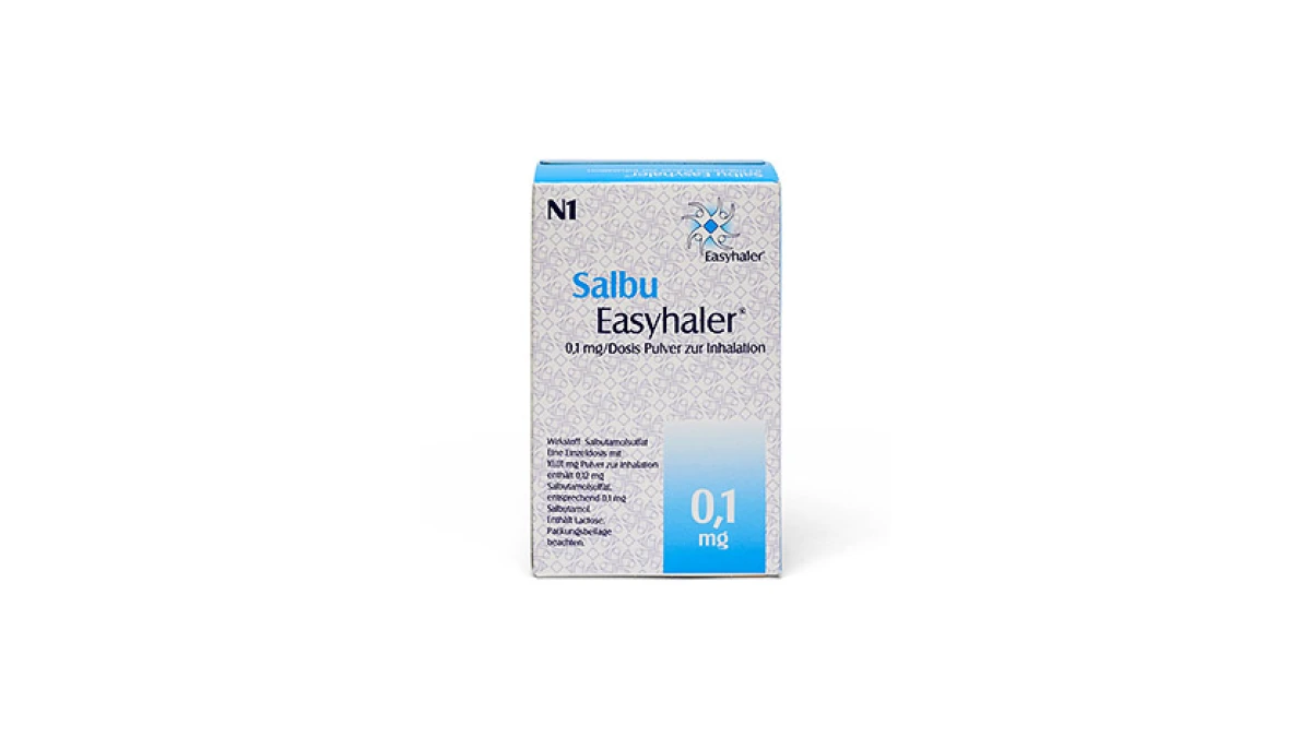 Salbu Easyhaler Originalverpackung