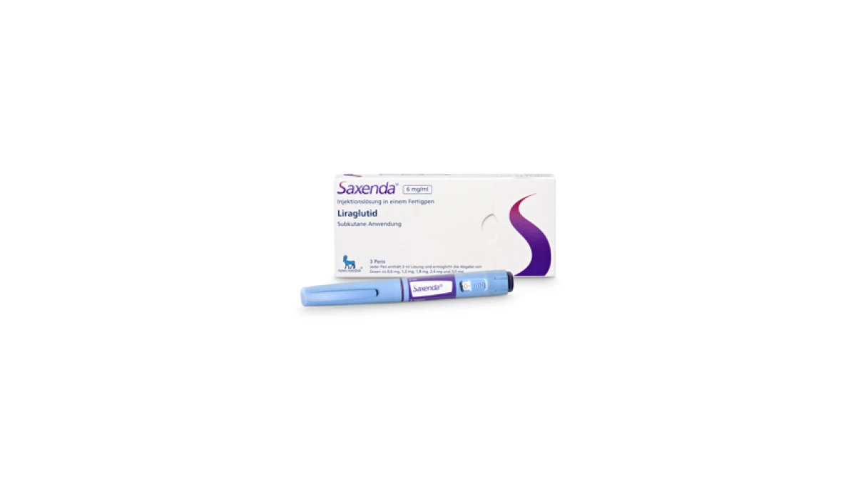 Saxenda® Liraglutid Injektionslösung 6 mg/ml – Originalverpackung