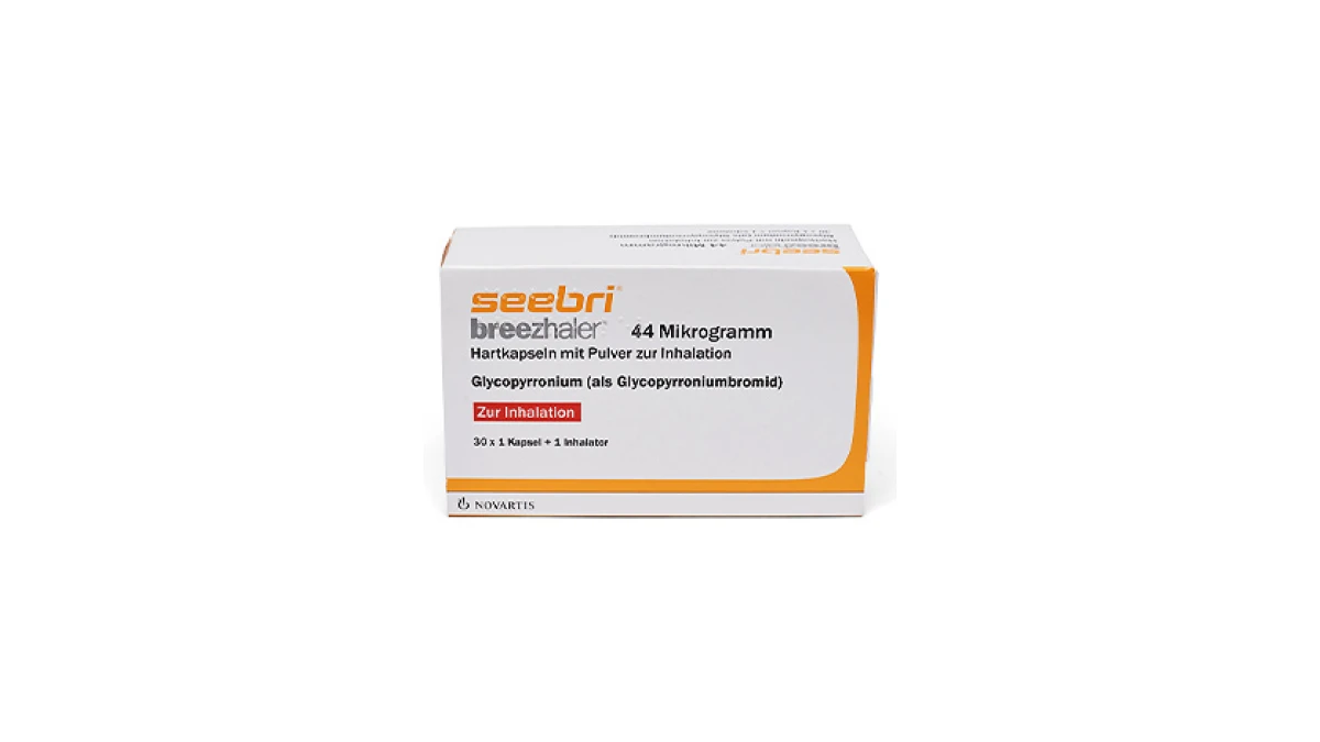 Seebri Breezhaler Originalverpackung