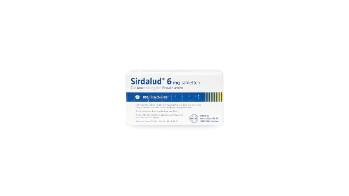 Sirdalud Originalverpackung