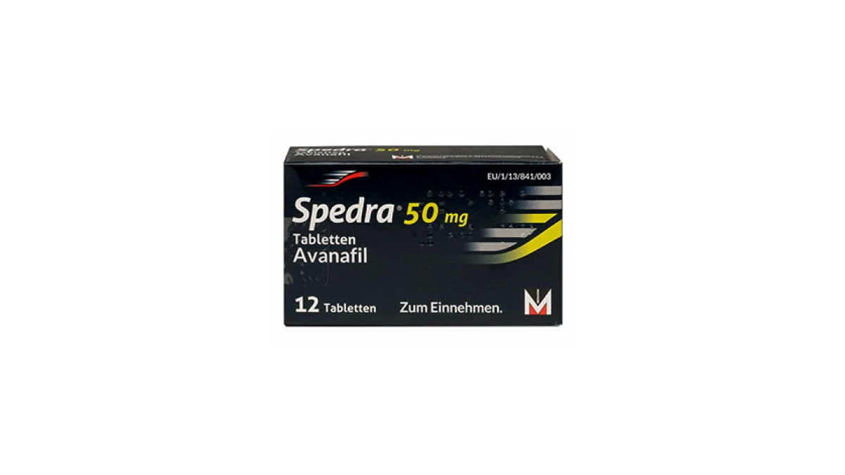 Spedra Avanafil Tabletten – Originalverpackung