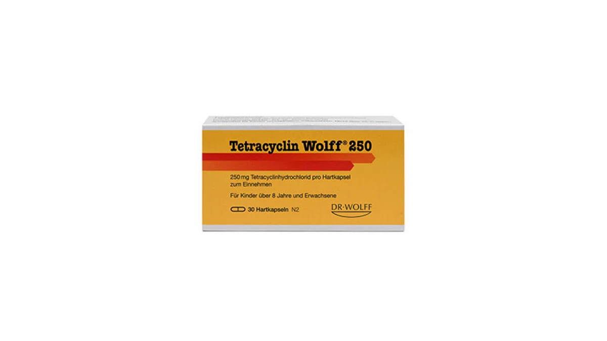 Tetracyclin Wolff – Originalverpackung