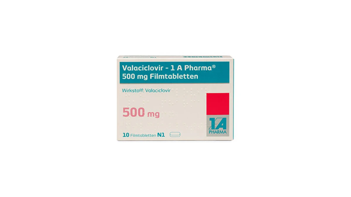 Valaciclovir 1 A Pharma – Originalverpackung