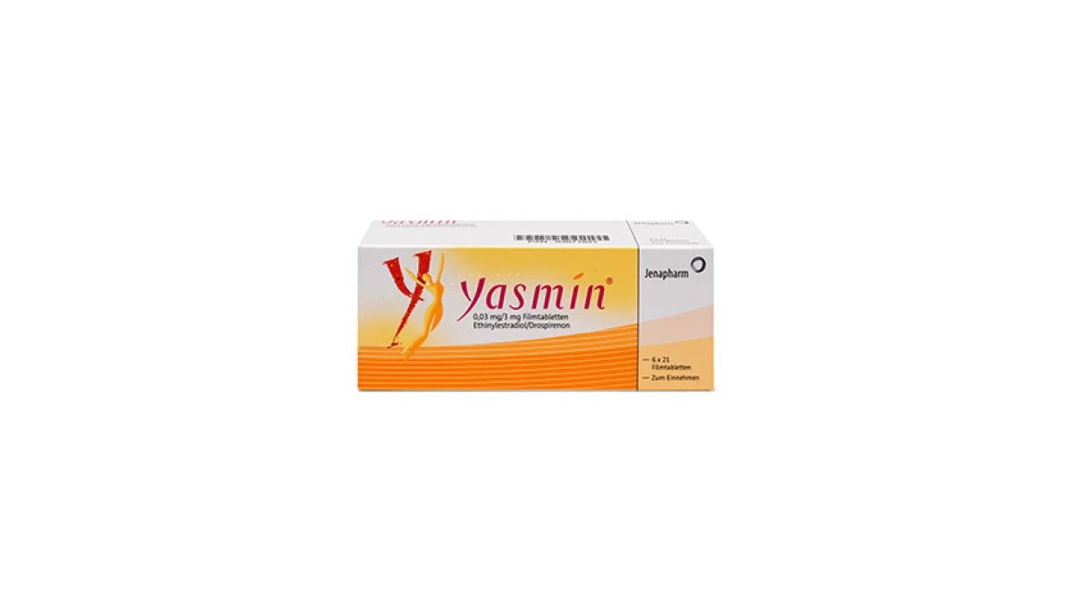 Yasmin® Drospirenon/Ethinylestradiol Filmtabletten 3mg/0,03mg – Originalverpackung