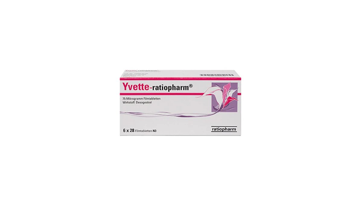 Yvette-ratiopharm Originalverpackung